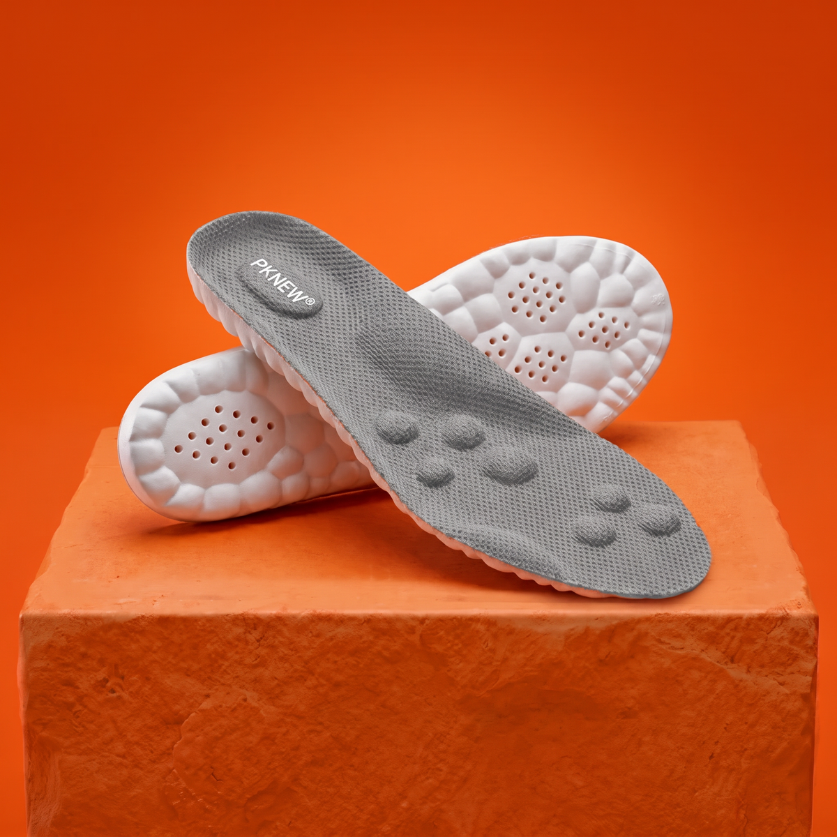 🦶 Masážní vložky do bot — 💨 5D tlumení nárazů, vysoká pružnost, absorpce potu, odolnost proti zápachu – ergonomický design