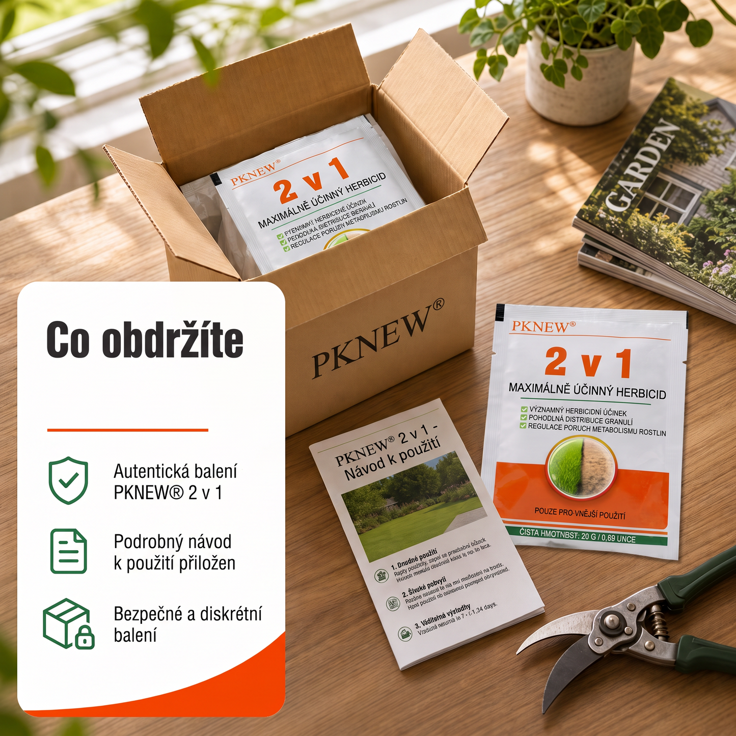 PKNEW® 🌿 Granulovaný přípravek proti plevelu 2 v 1 Max Power🍇 – viditelný účinek již za 6 hodin, snadné rozmíchání ve vodě a cílené použití na spáry, cesty, ploty i štěrkové plochy