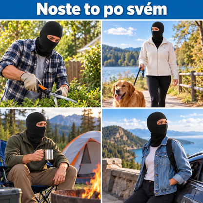 Vtipná lyžařská maska na zakázku❄️