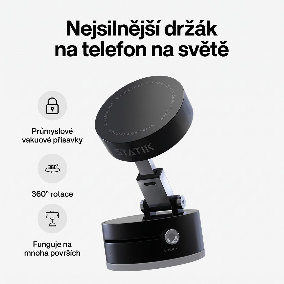 PKNEW® 🔥Stojan na telefon ze slitiny třetí generace – 📱více než jen držák do auta.