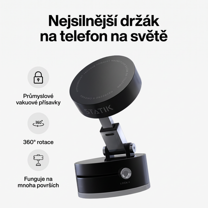 PKNEW® 🔥Stojan na telefon ze slitiny třetí generace – 📱více než jen držák do auta.
