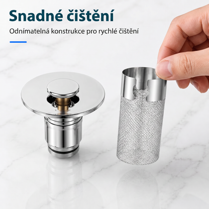 💦 Poslední den akce – 49 % sleva 💦 Odtokové sítko do dřezu – 💦Odstraňuje nepříjemné zápachy a zabraňuje ucpání🐳