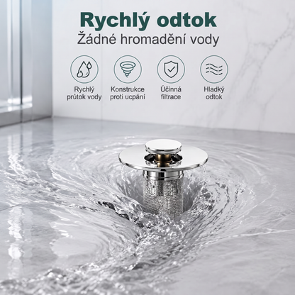 💦 Poslední den akce – 49 % sleva 💦 Odtokové sítko do dřezu – 💦Odstraňuje nepříjemné zápachy a zabraňuje ucpání🐳