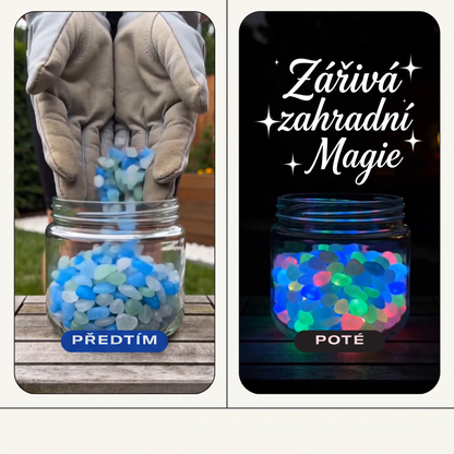 🌈Colorful Glow-in-the-Dark Garden Stones– Create a Magical Star Path