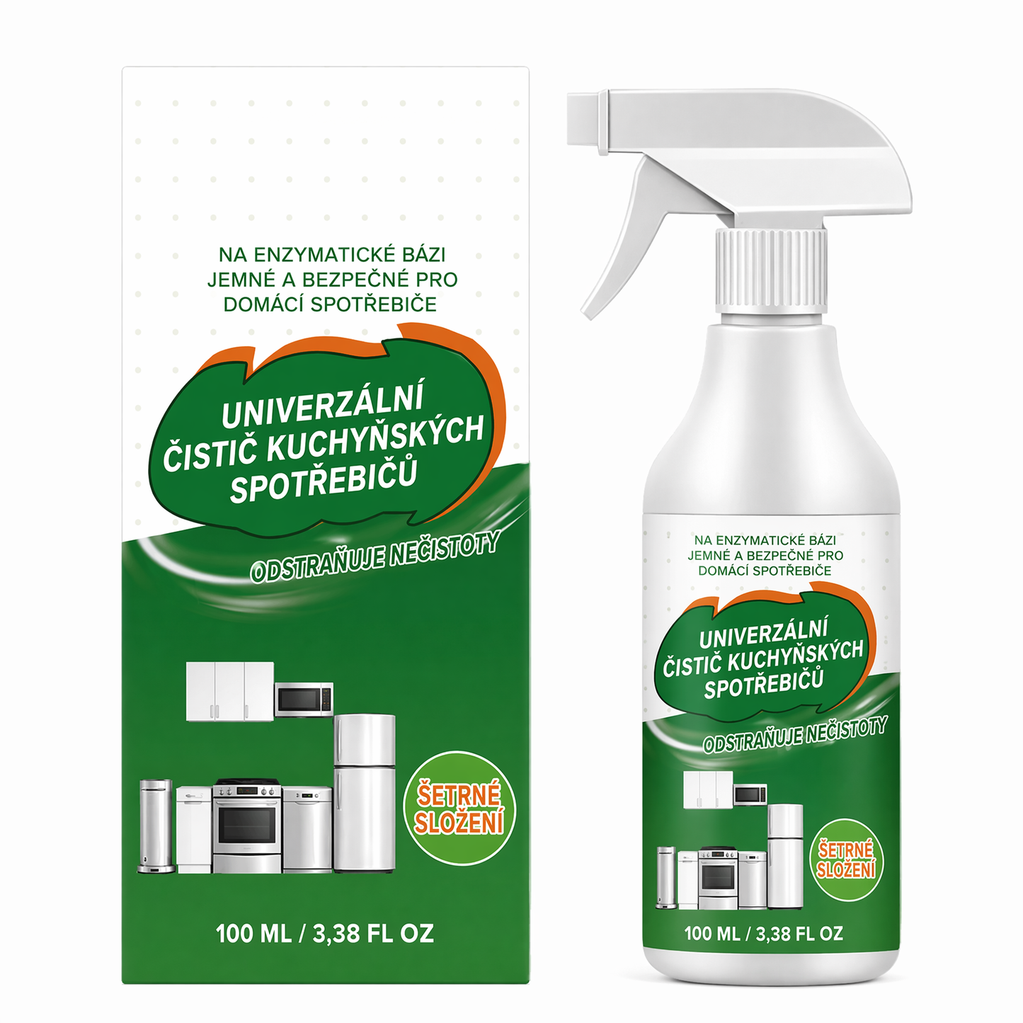 PKNEW®🍇 Víceúčelový enzymatický pěnový čistič, univerzální použití – Kuchyň a domácnost 💎