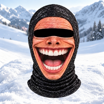 Vtipná lyžařská maska na zakázku❄️