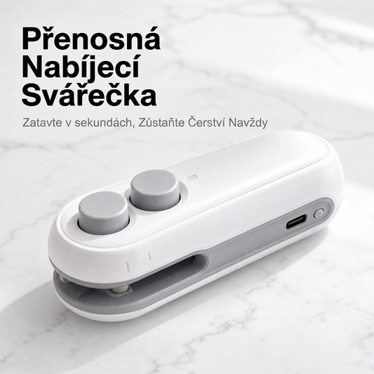 LEFUN® 🍇2v1 Svářečka sáčků – 🔒udrží potraviny déle čerstvé, zachová křupavost a pomůže omezit plýtvání jídlem