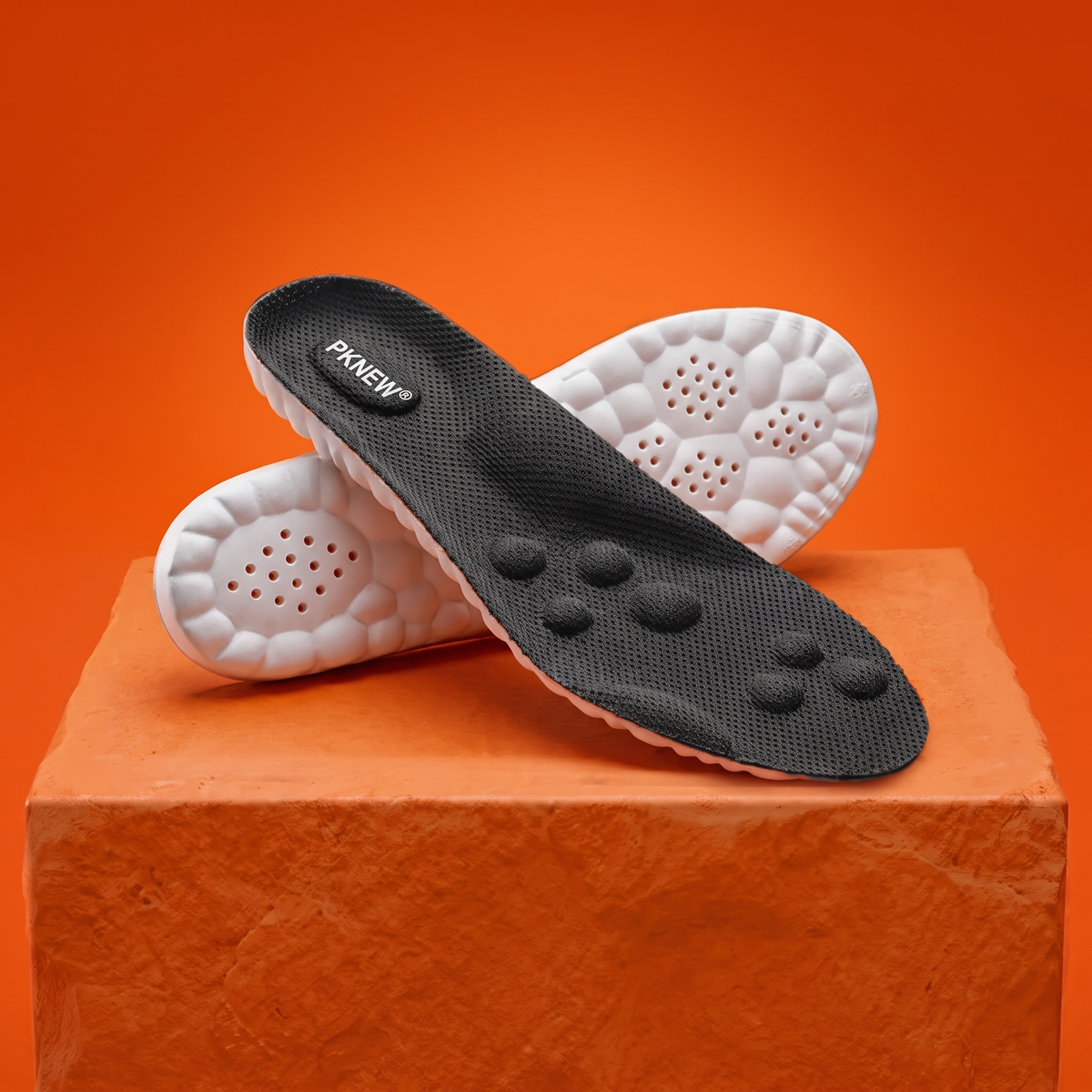 🦶 Masážní vložky do bot — 💨 5D tlumení nárazů, vysoká pružnost, absorpce potu, odolnost proti zápachu – ergonomický design