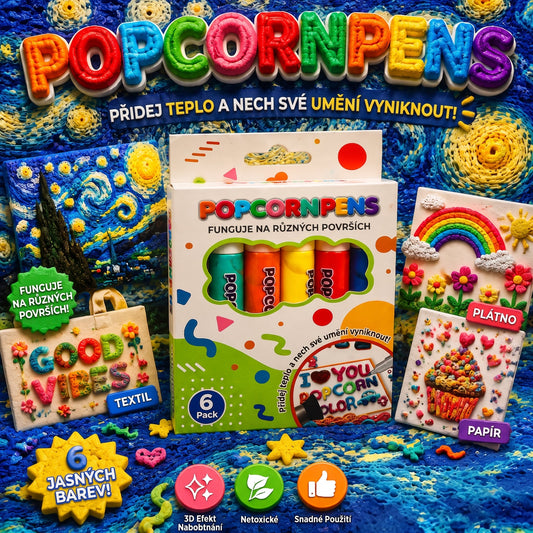 Dnes se slevou 50 % 🔥 | PKNEW® 3D reliéfní umělecké pero 😃– proměňte obyčejné kresby v působivá prostorová díla 🎨