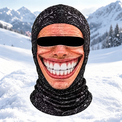 Vtipná lyžařská maska na zakázku❄️