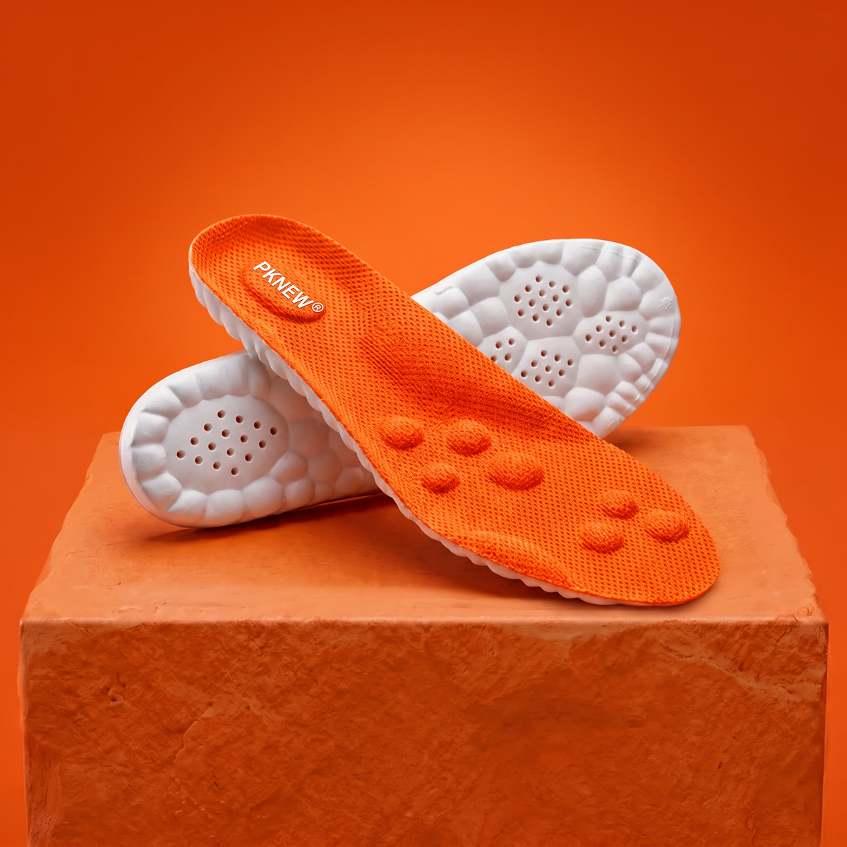 🦶 Masážní vložky do bot — 💨 5D tlumení nárazů, vysoká pružnost, absorpce potu, odolnost proti zápachu – ergonomický design
