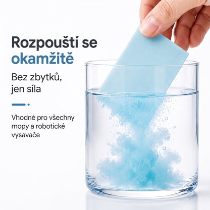 PKNEW® Čisticí tablety na podlahy – Univerzální čistič pro dřevěné, laminátové a dlaždicové povrchy i stěny obytných vozů, antibakteriální a deodorační péče👩‍❤️‍👨