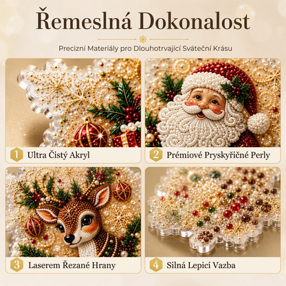 🎄 Časově omezená sleva 55 % 🍇 Sada vánočních DIY malovacích závěsných ozdob 💎
