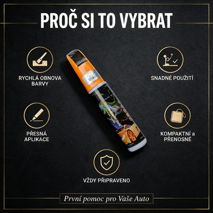PKNEW®🚘 Opravné pero na autolak✨ – Rychlé zakrytí drobných škrábanců, oděrek a míst s odloupnutým lakem bez návštěvy servisu