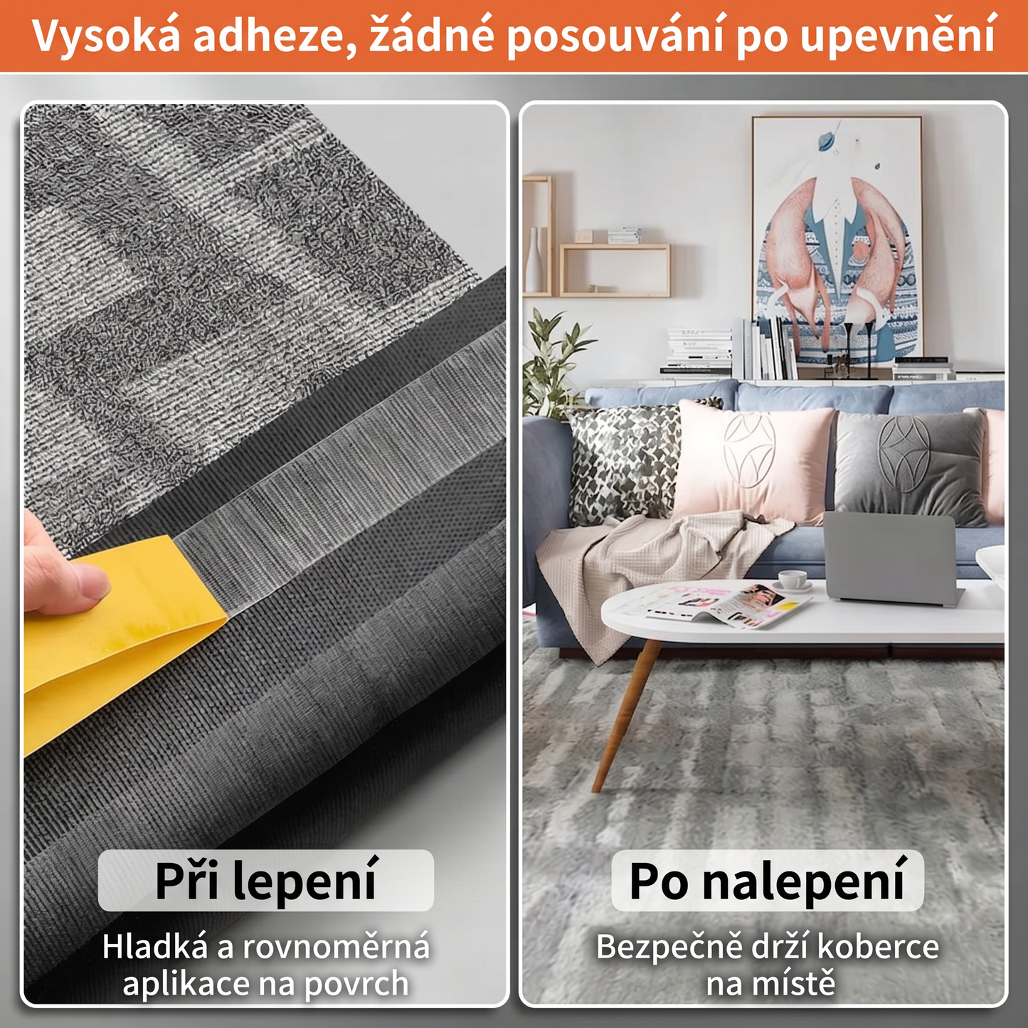 PKNEW® Odolná oboustranná páska, silné lepidlo, voděodolná a odstranitelná, beze stop, ideální na koberce, tapety, balonky a pro domácí použití 🙈