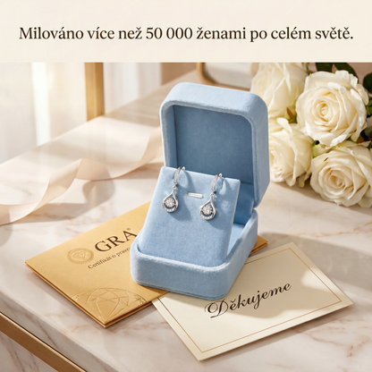 🔥🔥 DNES SLEVA 90 %💎: 1karátové „tančící“ náušnice z moissanitu – čistý komfort a třpyt stříbra S925, který si zasloužíte 💖