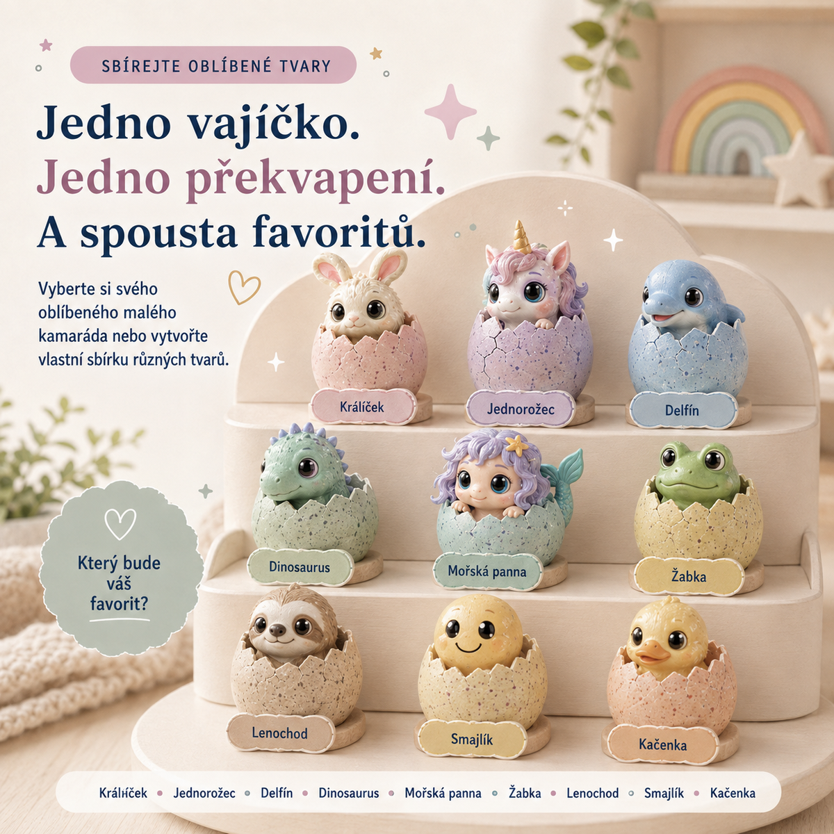 LEFUN®🍇Magické líhnoucí vajíčko do vody pro děti – překvapivý mazlíček, který se vylíhne a roste