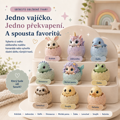 LEFUN®🍇Magické líhnoucí vajíčko do vody pro děti – překvapivý mazlíček, který se vylíhne a roste