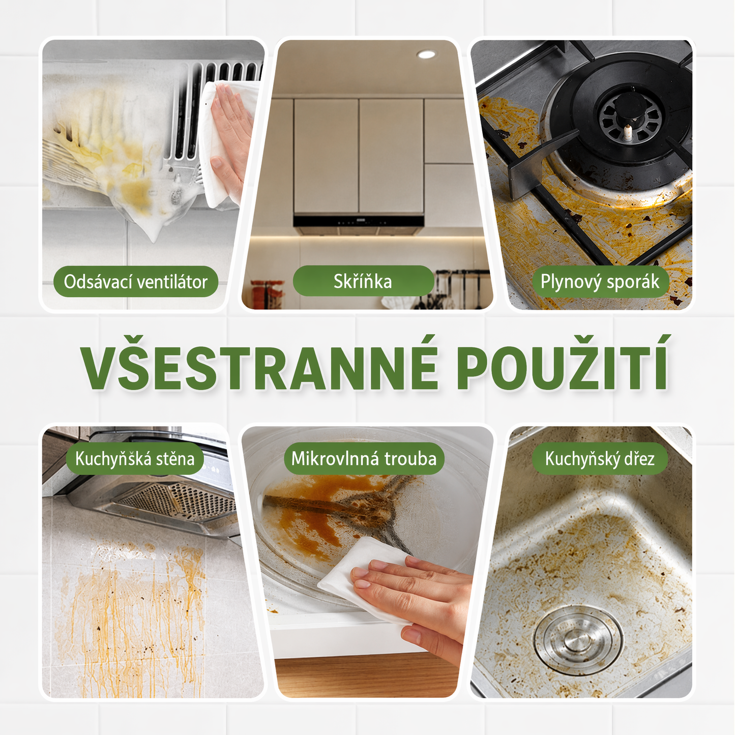 PKNEW®🍇 Víceúčelový enzymatický pěnový čistič, univerzální použití – Kuchyň a domácnost 💎