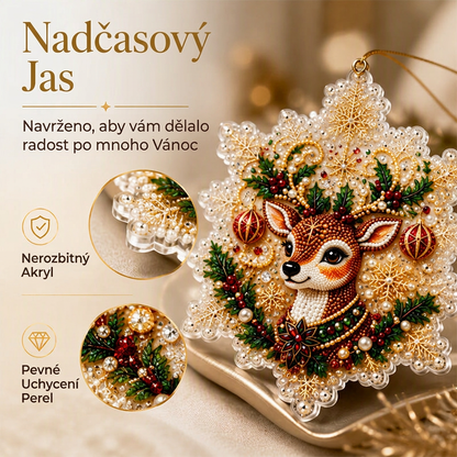 🎄 Časově omezená sleva 55 % 🍇 Sada vánočních DIY malovacích závěsných ozdob 💎
