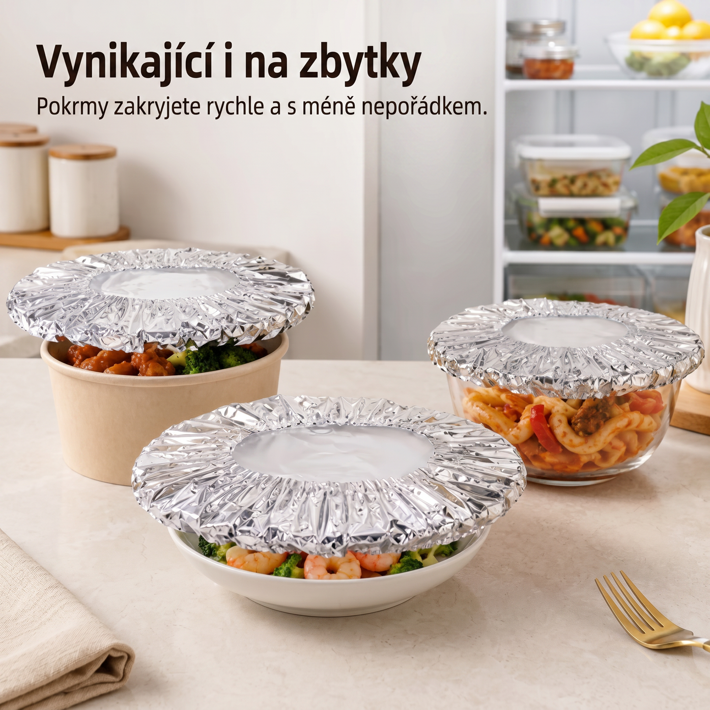 PKNEW® Collapsible Aluminum Foil Food Cover | Keep Meals Warm, Fresh & Protected from Fruit Flies🔥
