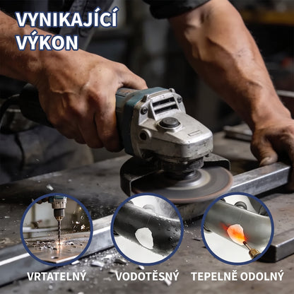 PKNEW®  Ocelí vyztužený epoxidový opravný tmel — Univerzální lepidlo na kov, dřevo a plast🪓