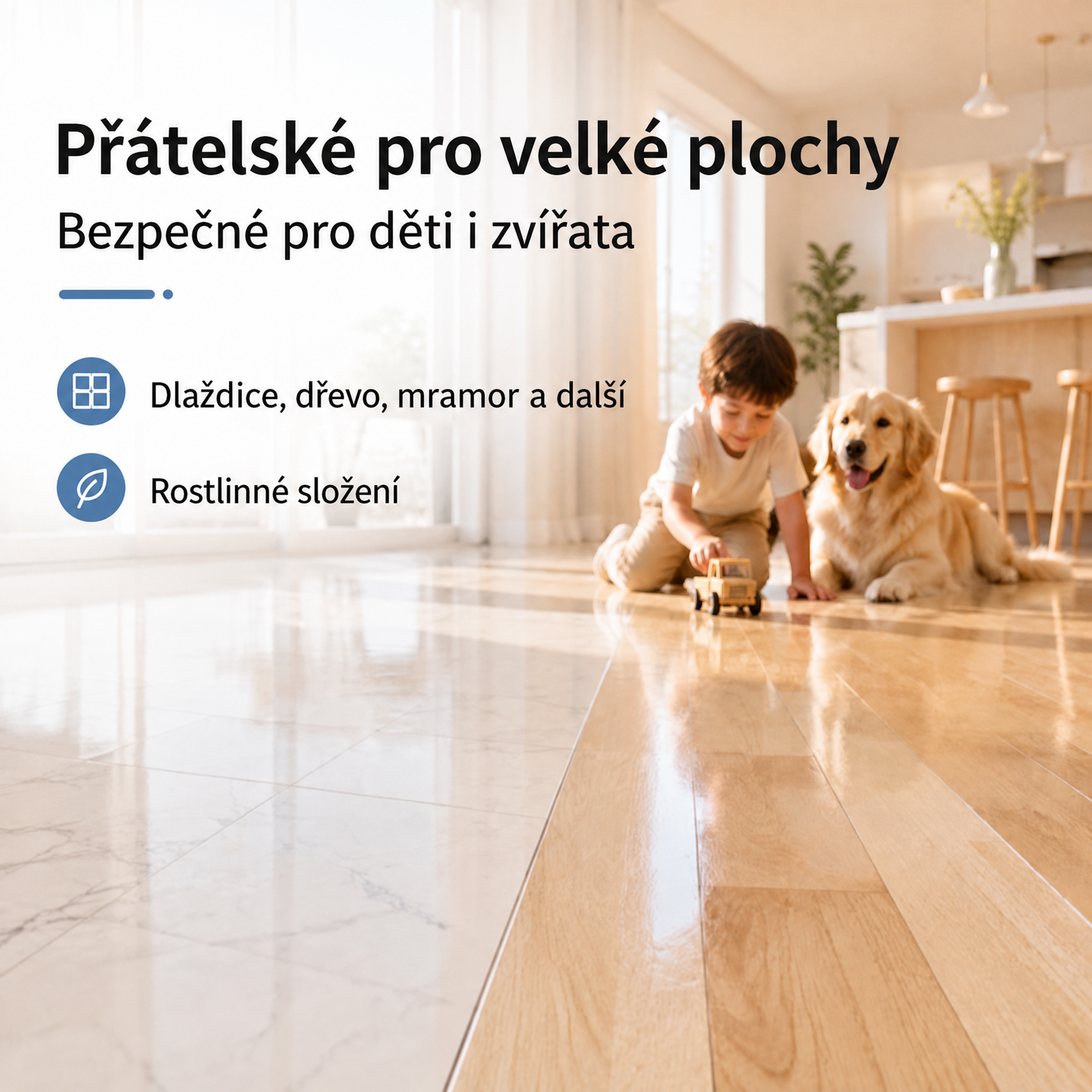 PKNEW® Tablety na mytí podlah – Univerzální čisticí prostředek pro dřevěné povrchy, laminát, dlaždice a stěny v karavanech, s antibakteriálním a osvěžujícím účinkem.💦