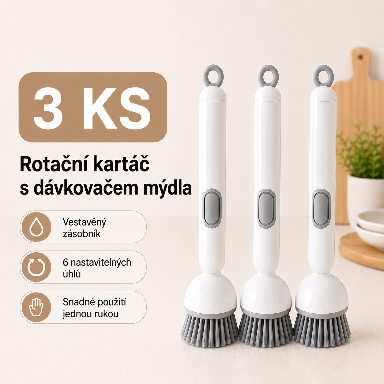 💎 3 KS Rodinné balení – praktická sada pro celou domácnost