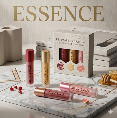 Honey Milk Jelly Lip Glow Balm Trio | 3pcs Nourishing Lip Tint Primer & Long-Lasting Moisture Lock Set
