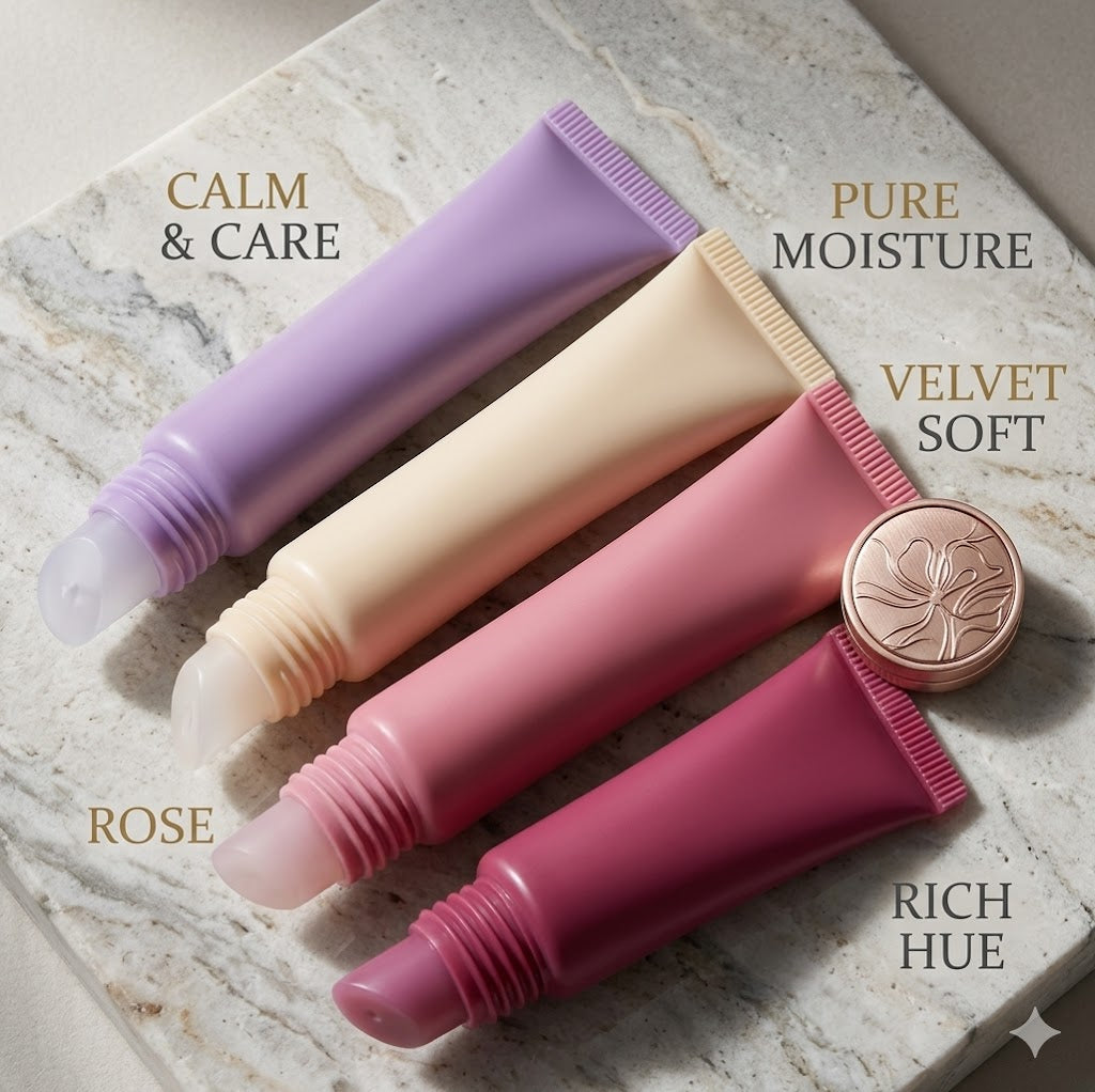 Moisturizing Liquid Lip Butter Balm Duo | 4-Pack Long-Wear Hydrating Lip Gloss Set